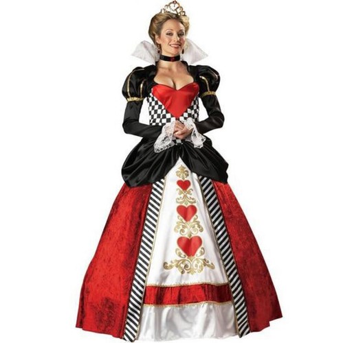 Costume regina cuori alice - di,