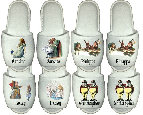Pantofole personalizzate alice - pantofole,